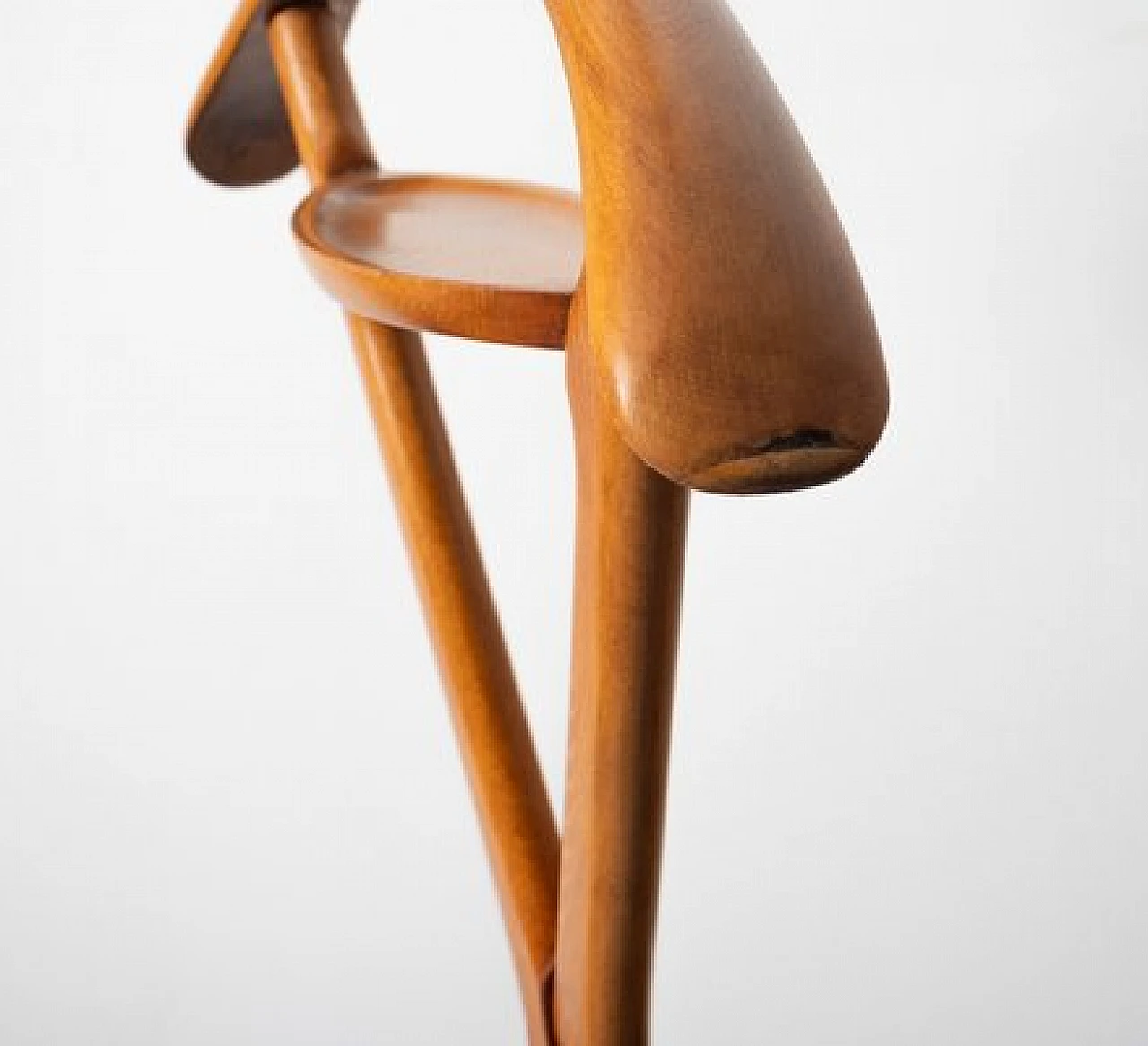 Beechwood valet stand by Ico Parisi for Fratelli Reguitti, 1950s 5