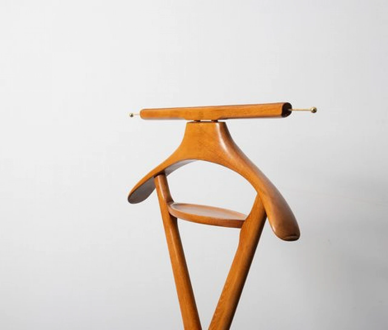 Beechwood valet stand by Ico Parisi for Fratelli Reguitti, 1950s 6