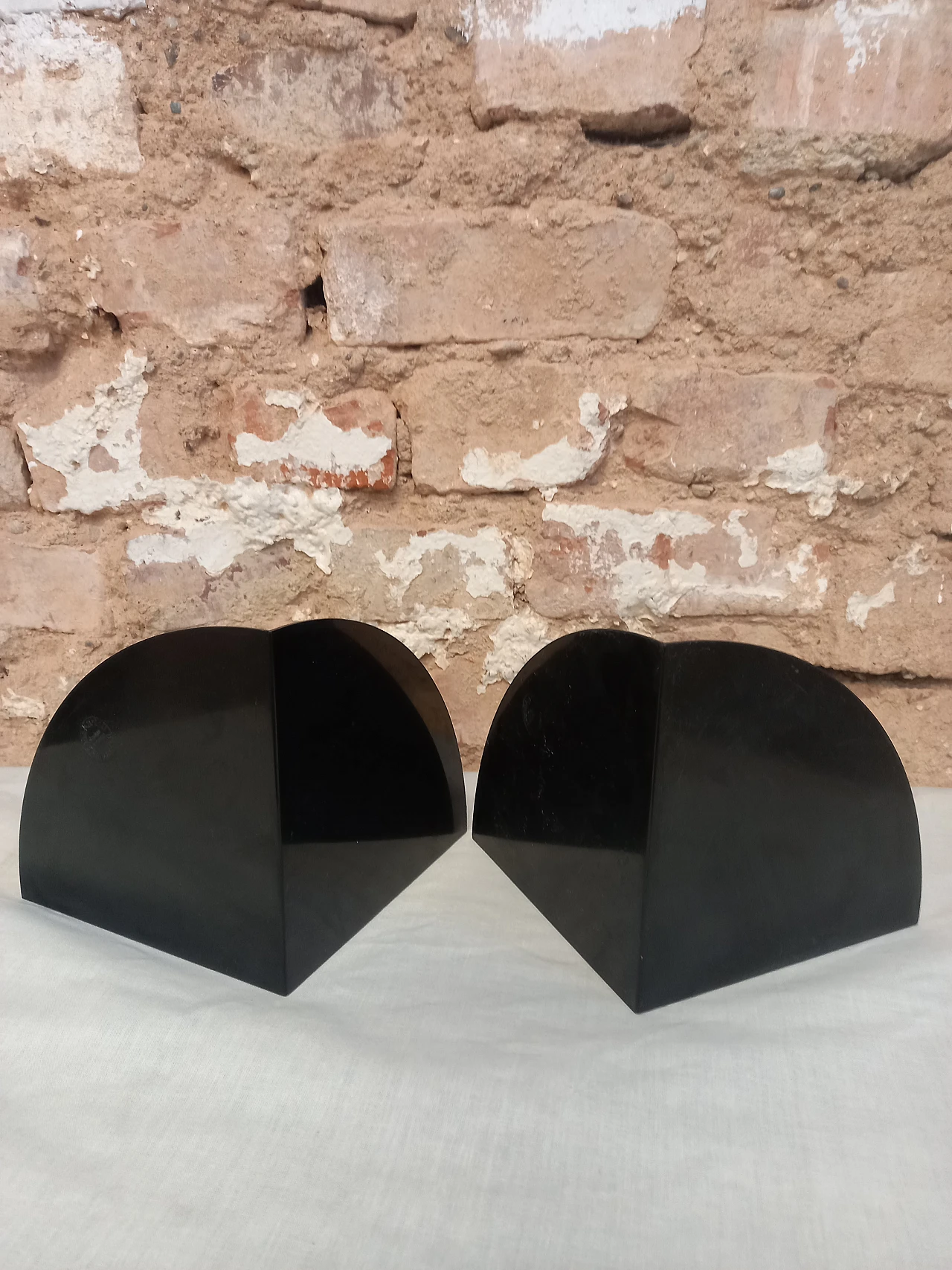 Pair of bookends by Giotto Stoppino for Kartell, 1970s 4