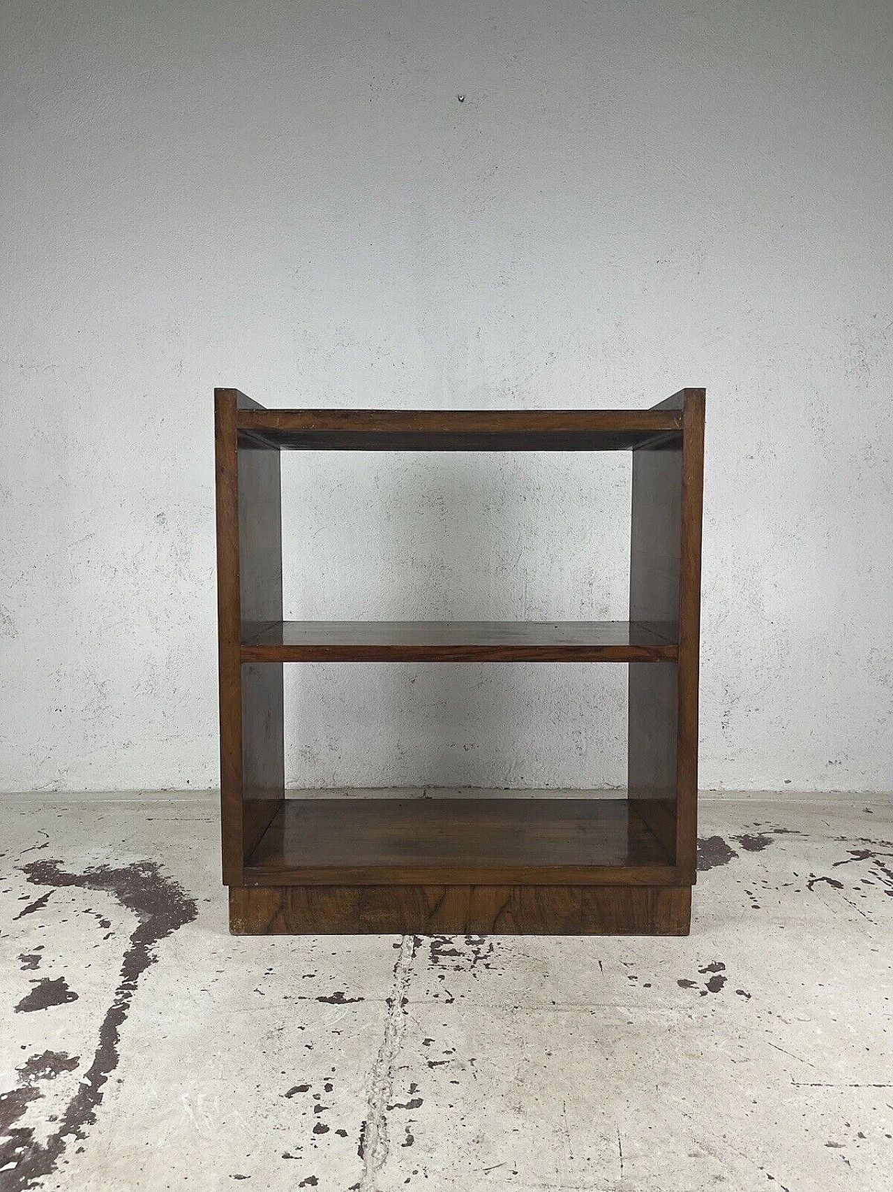 Wood and briar-root console, 1960s 1