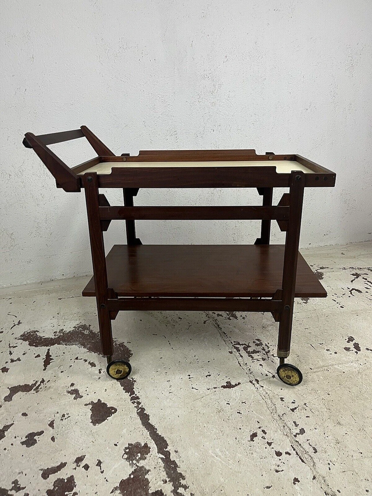 Wood food cart by Stildomus, 1960s 3