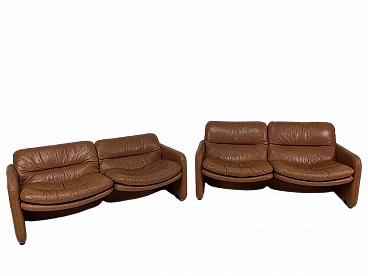 Pair of Sandwich e doppio Sandwich sofas by Brunati, 1970s