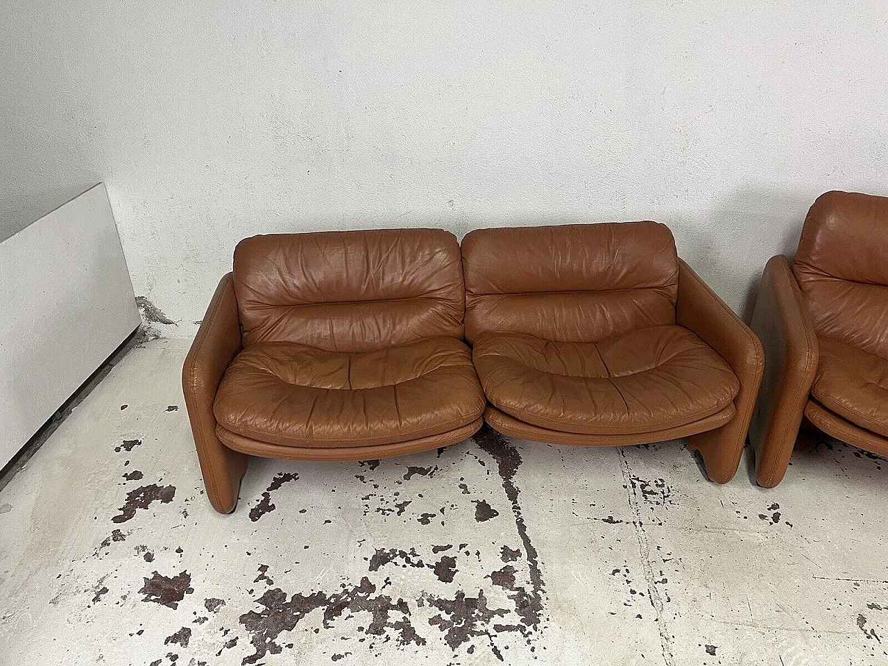 Pair of Sandwich e doppio Sandwich sofas by Brunati, 1970s 3