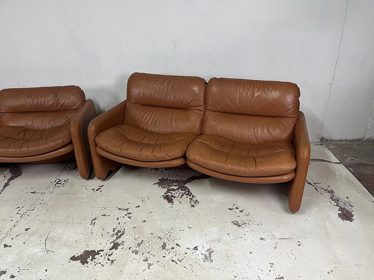 Pair of Sandwich e doppio Sandwich sofas by Brunati, 1970s 4