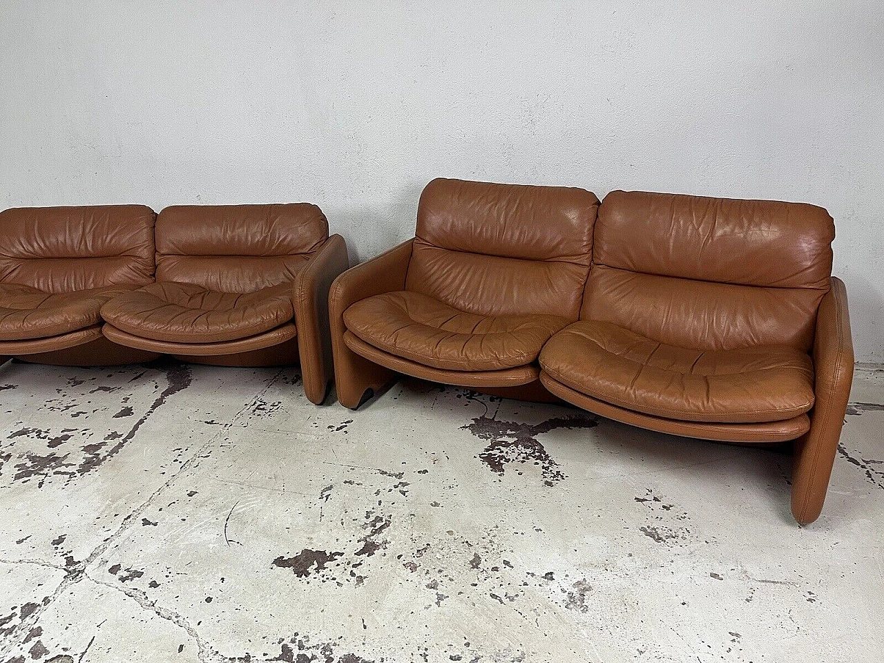 Pair of Sandwich e doppio Sandwich sofas by Brunati, 1970s 5