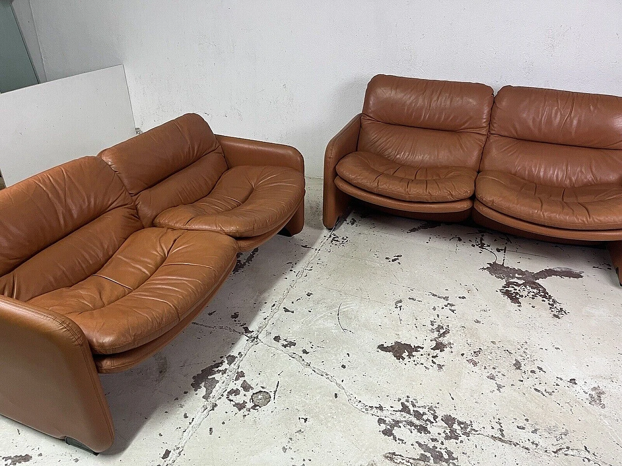 Pair of Sandwich e doppio Sandwich sofas by Brunati, 1970s 6