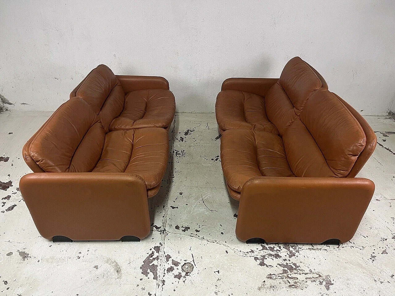 Pair of Sandwich e doppio Sandwich sofas by Brunati, 1970s 7