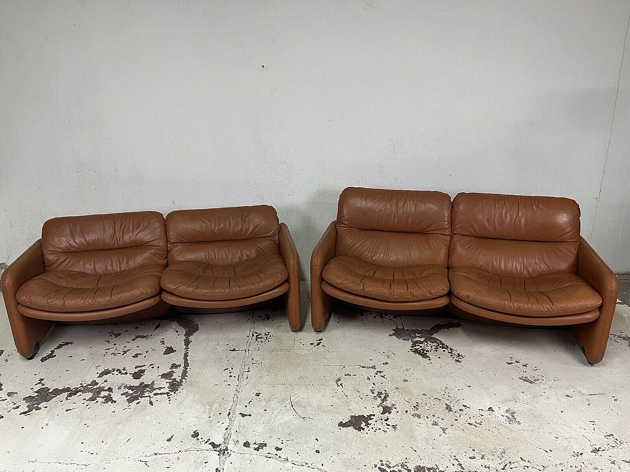 Pair of Sandwich e doppio Sandwich sofas by Brunati, 1970s 17