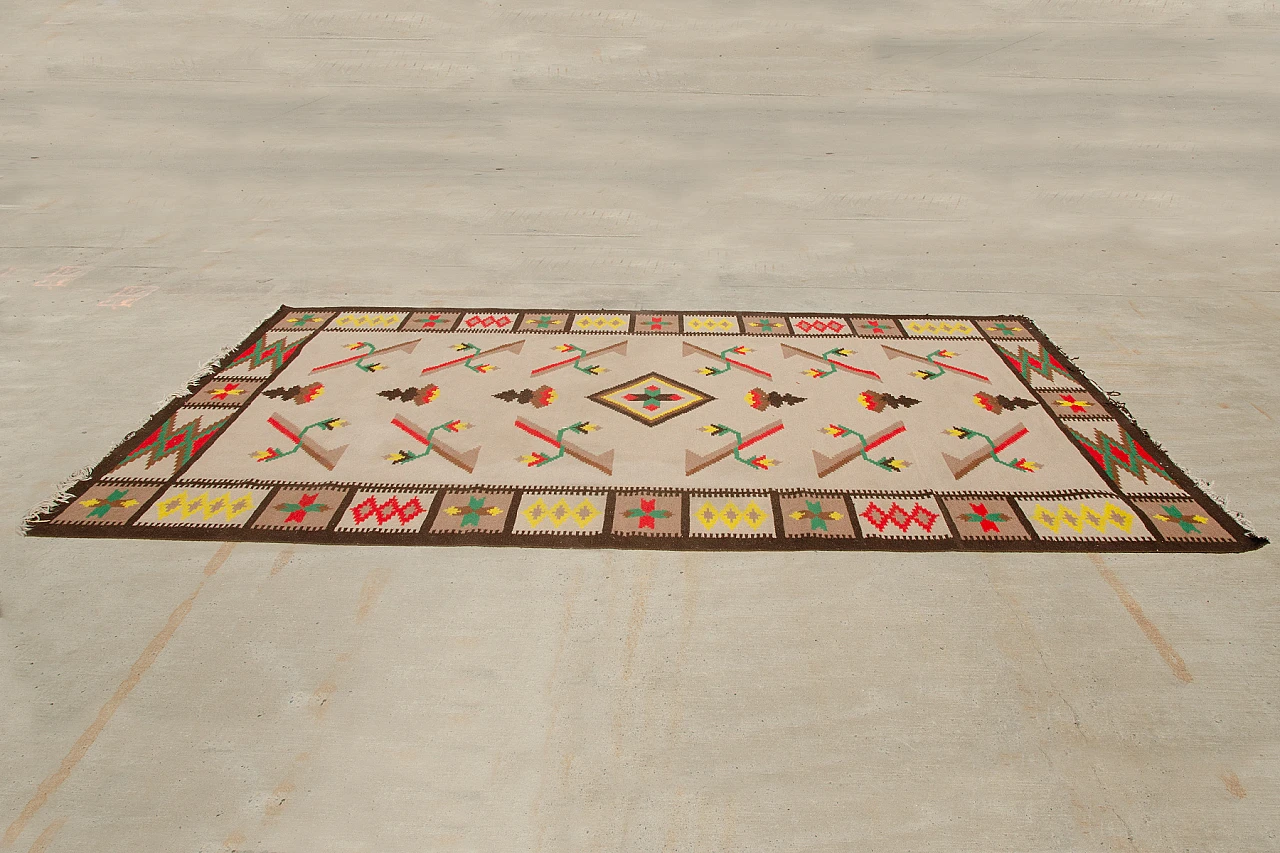 Tappeto Kilim, anni '70 2