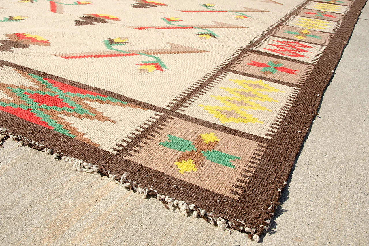 Tappeto Kilim, anni '70 6