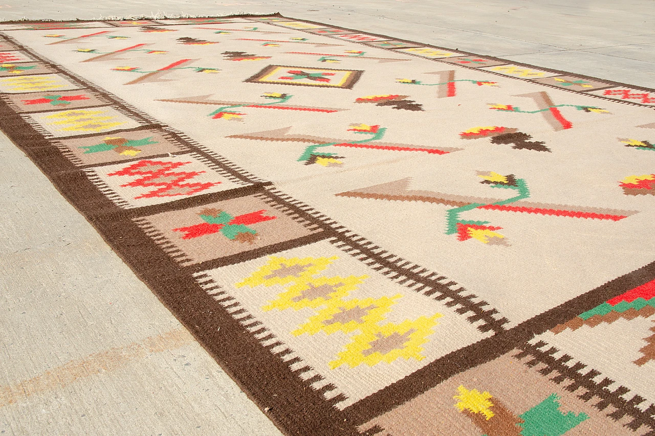 Tappeto Kilim, anni '70 7