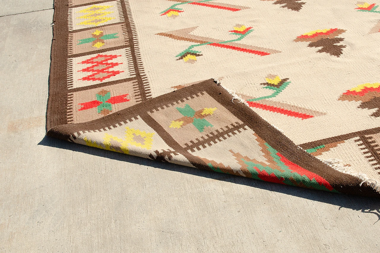 Tappeto Kilim, anni '70 14