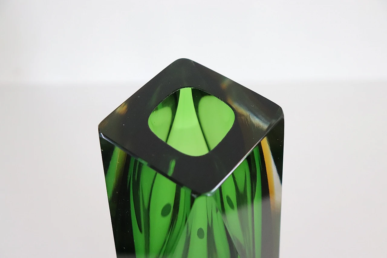 Murano glass vase by Flavio Poli for Mandruzzato, 1960s 6