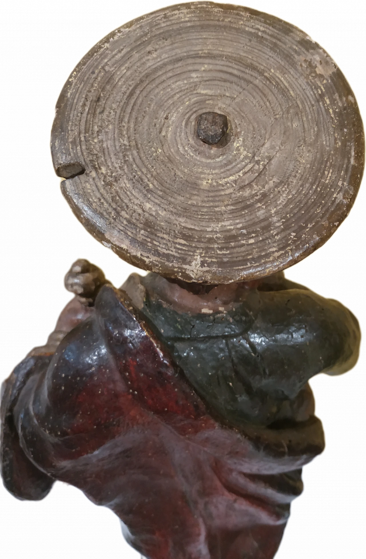 Polychrome wooden sculpture depicting St. Paul, 18th century 10