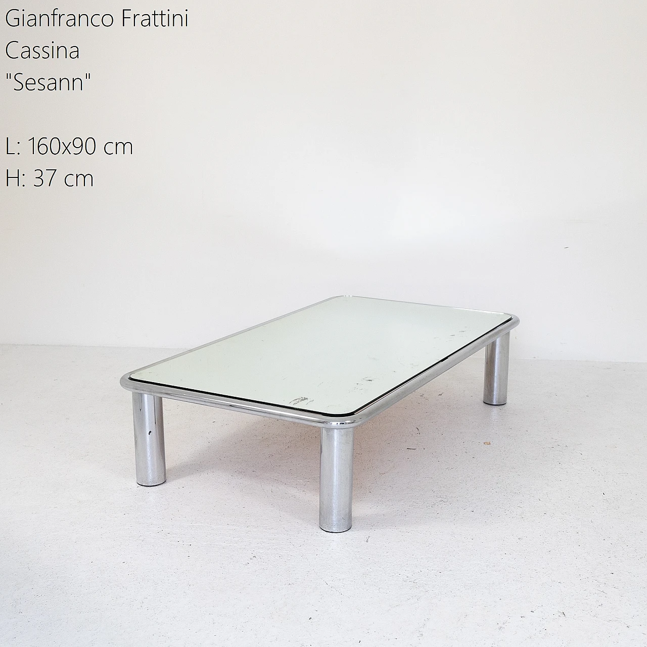 Sesann coffee table by Gianfranco Frattini for Cassina, 1960s 1