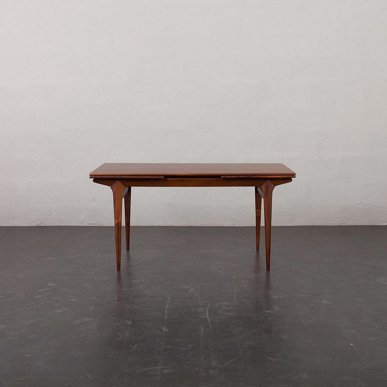 Extendable table 10 by Johannes Andersen for Hans Bech, 1960s 5