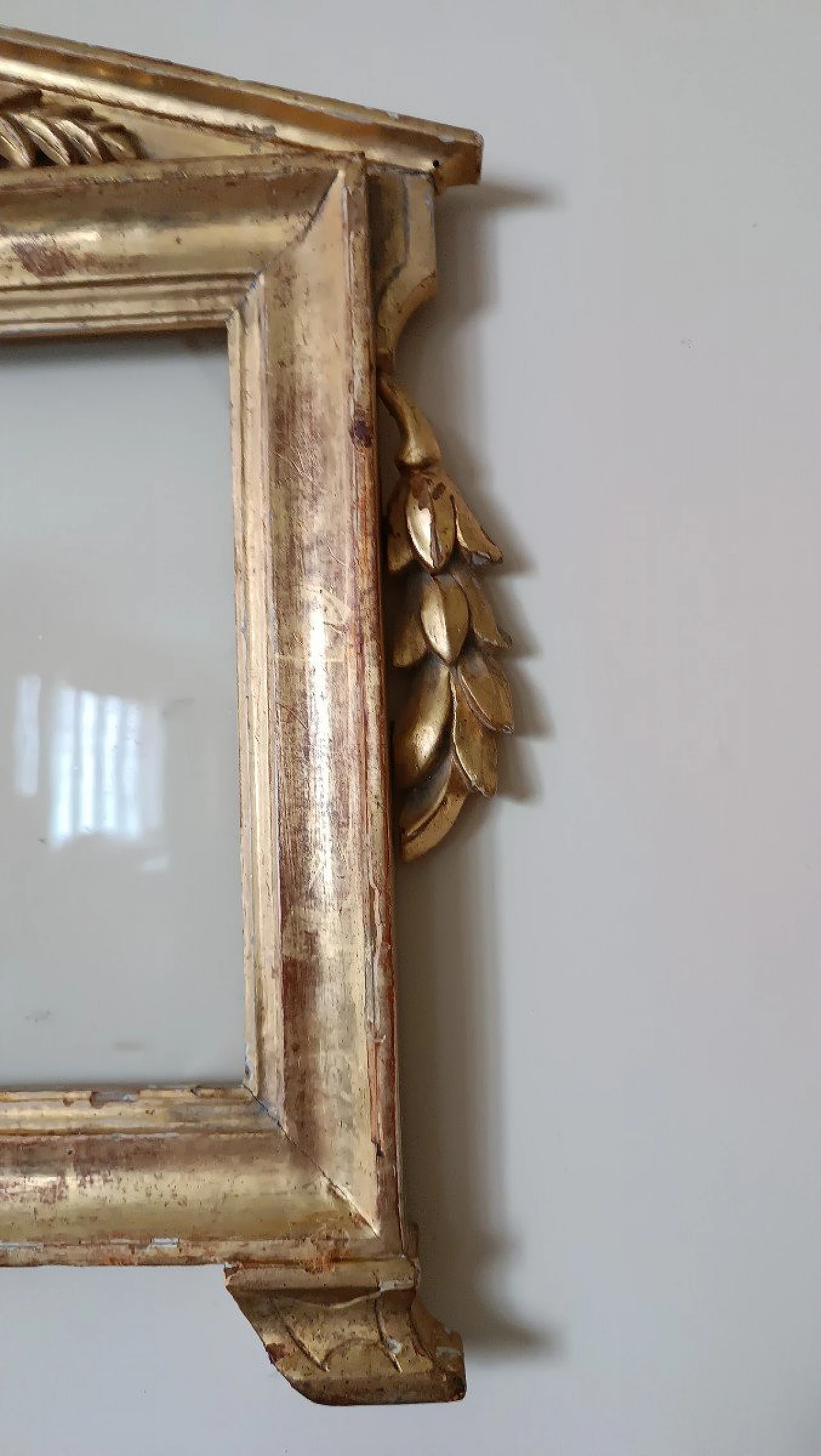 Empire gilded wood frame, early 19th century 5