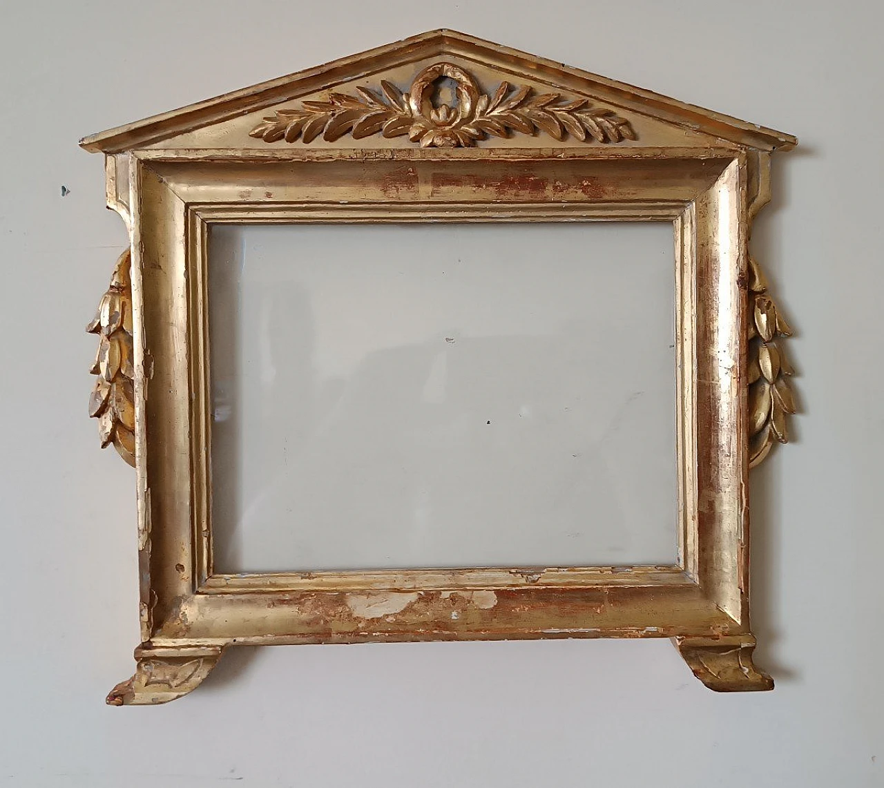 Empire gilded wood frame, early 19th century 7