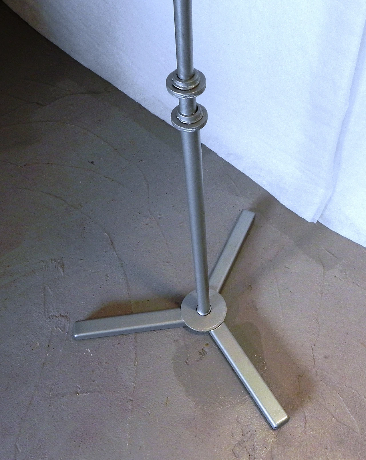 Industrial-style swivel-arm floor lamp, 1960s 9