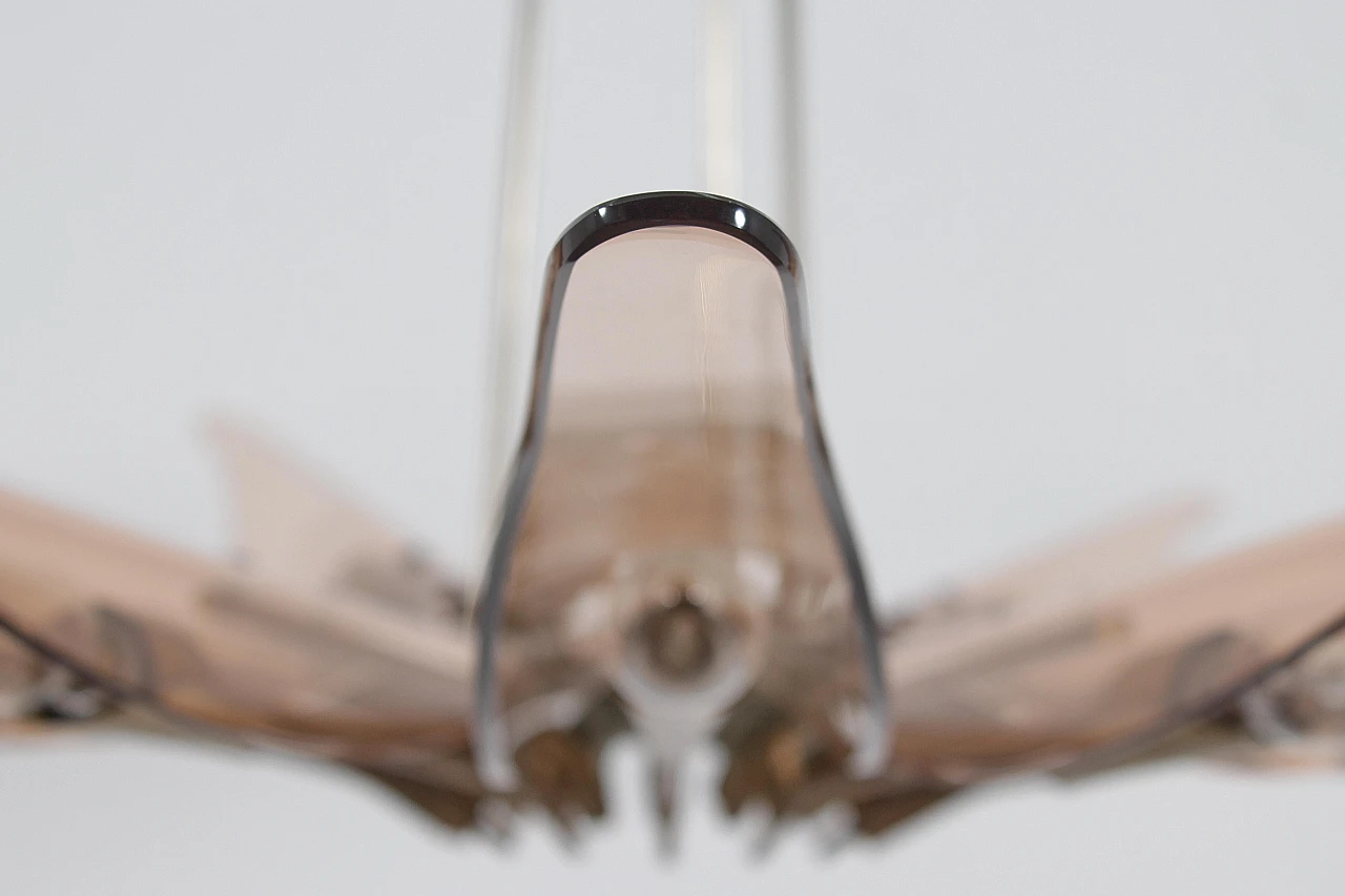 Dahlia 1563 chandelier by Max Ingrand for Fontana Arte, 1950s 5