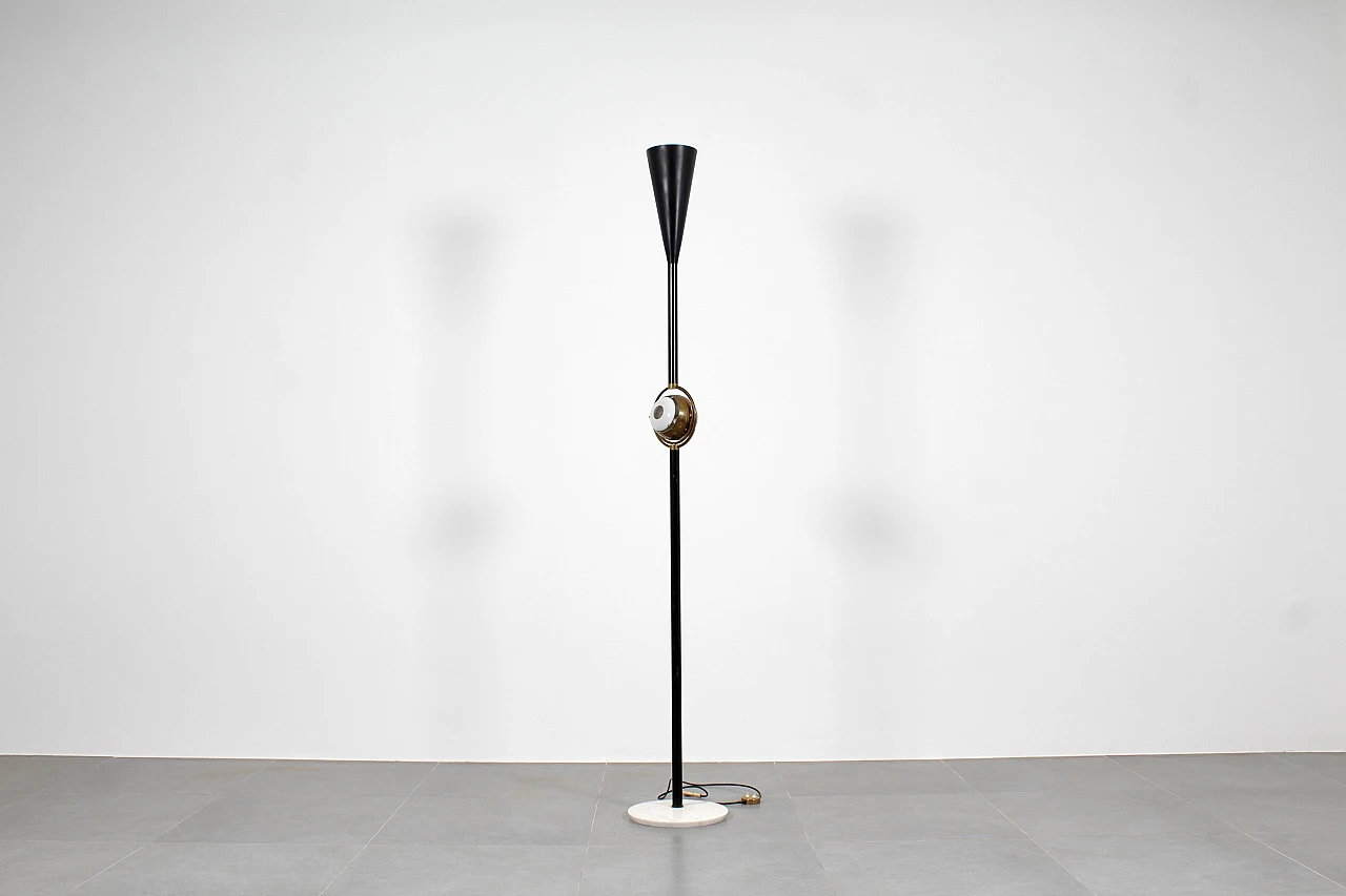 12555 Polifemo floor lamp by A. Lelii for Arredoluce, 1956 2