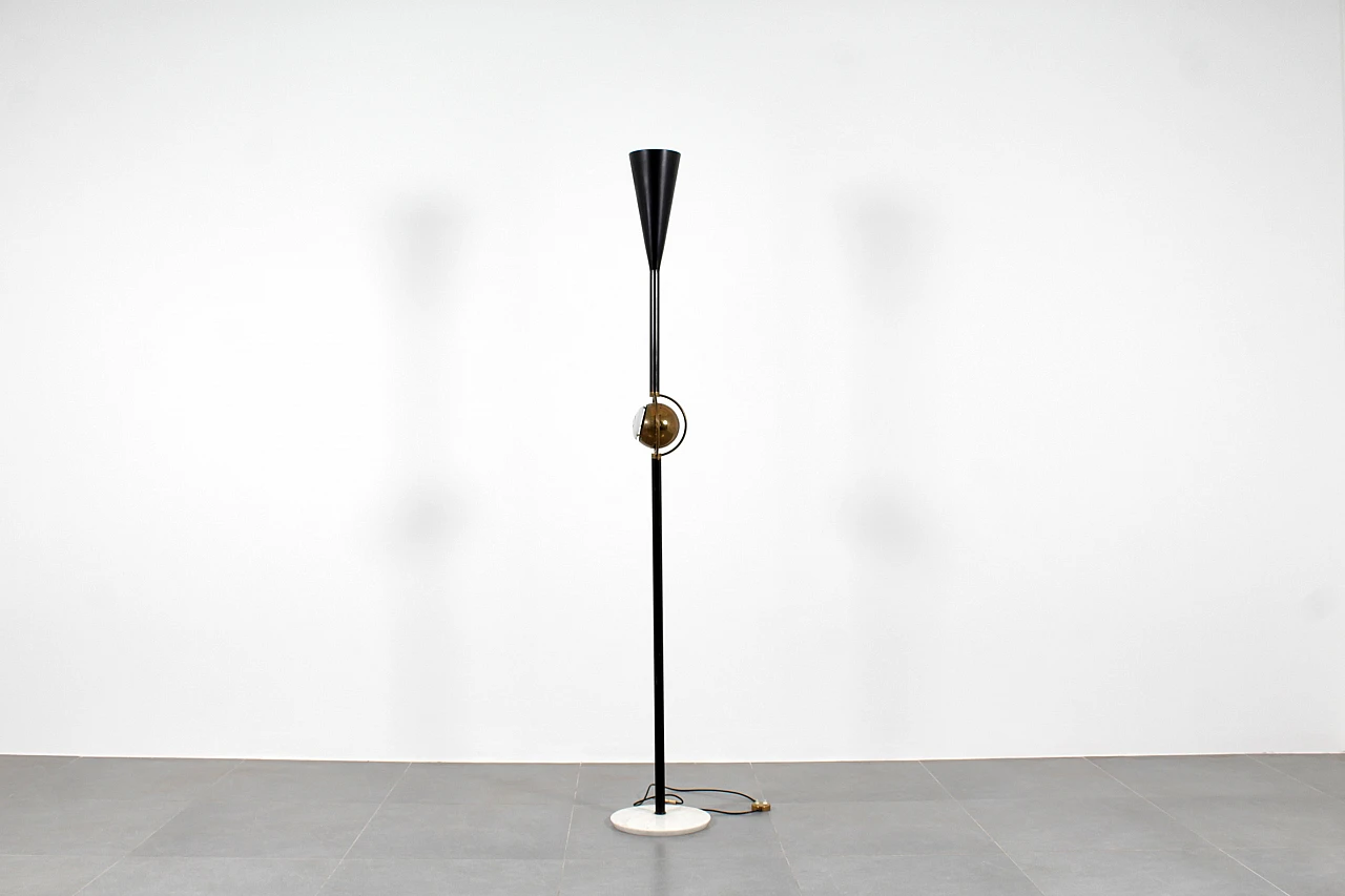 12555 Polifemo floor lamp by A. Lelii for Arredoluce, 1956 3