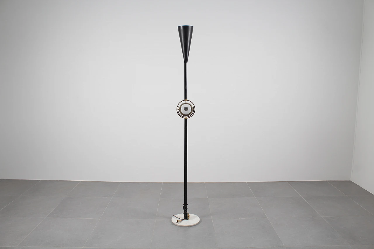12555 Polifemo floor lamp by A. Lelii for Arredoluce, 1956 4