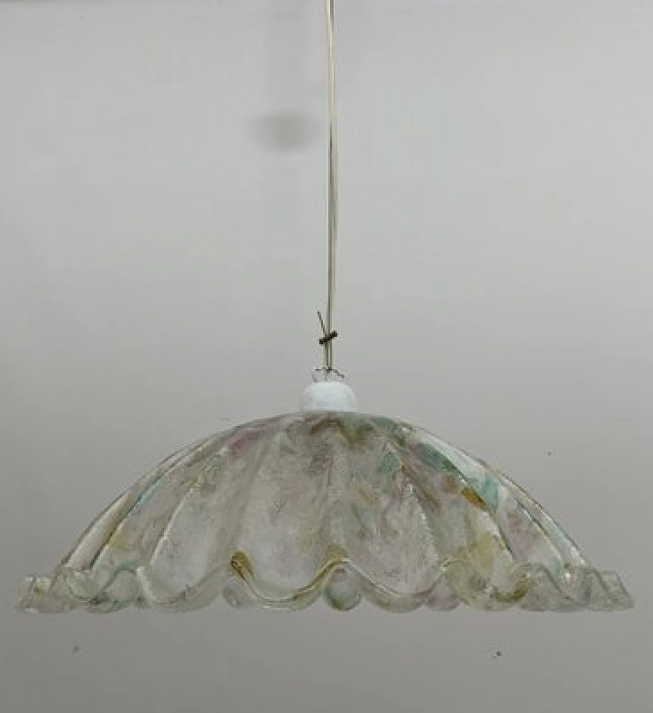 Murano glass ceiling lamp, 1960s 1