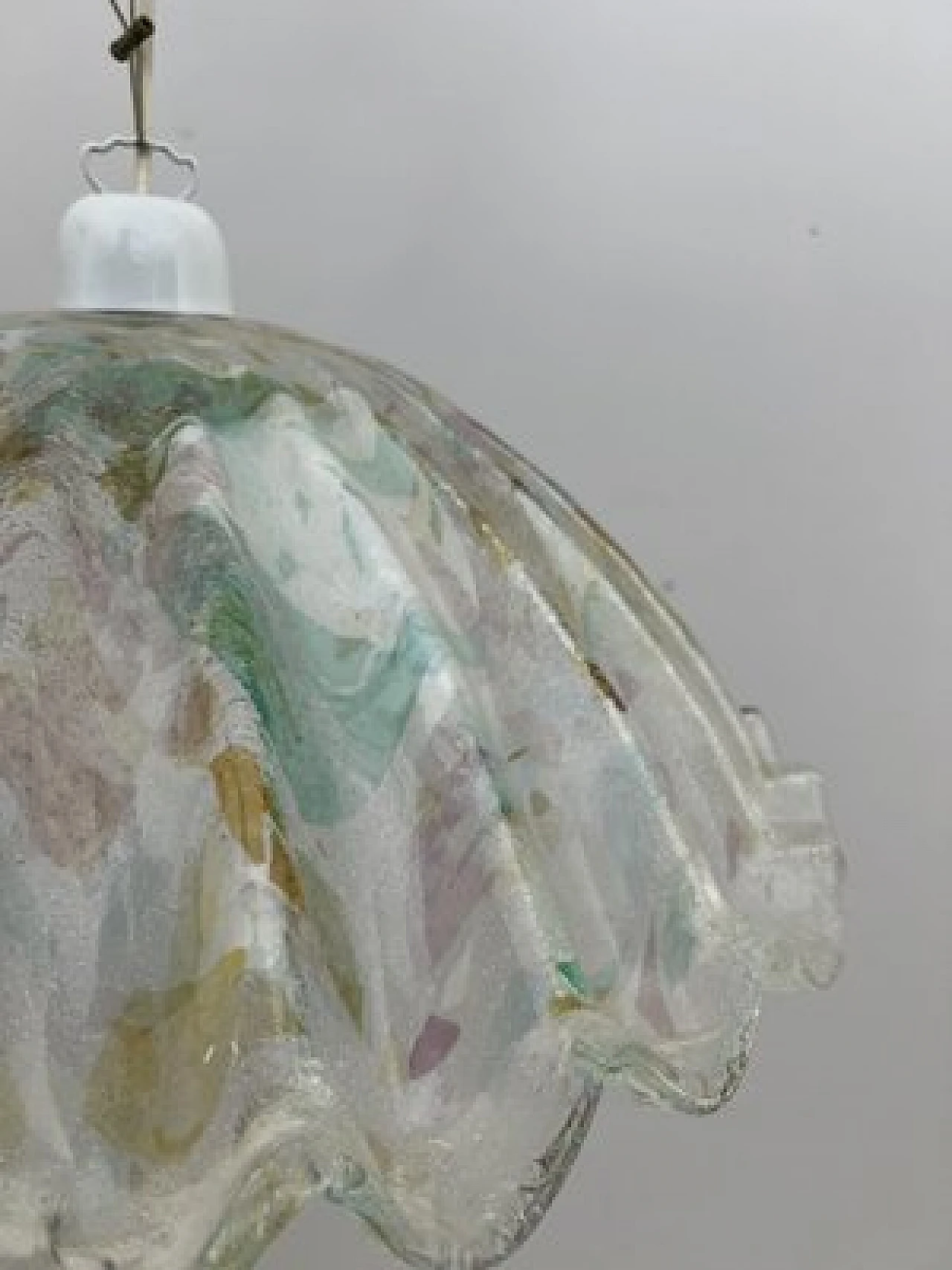 Murano glass ceiling lamp, 1960s 4