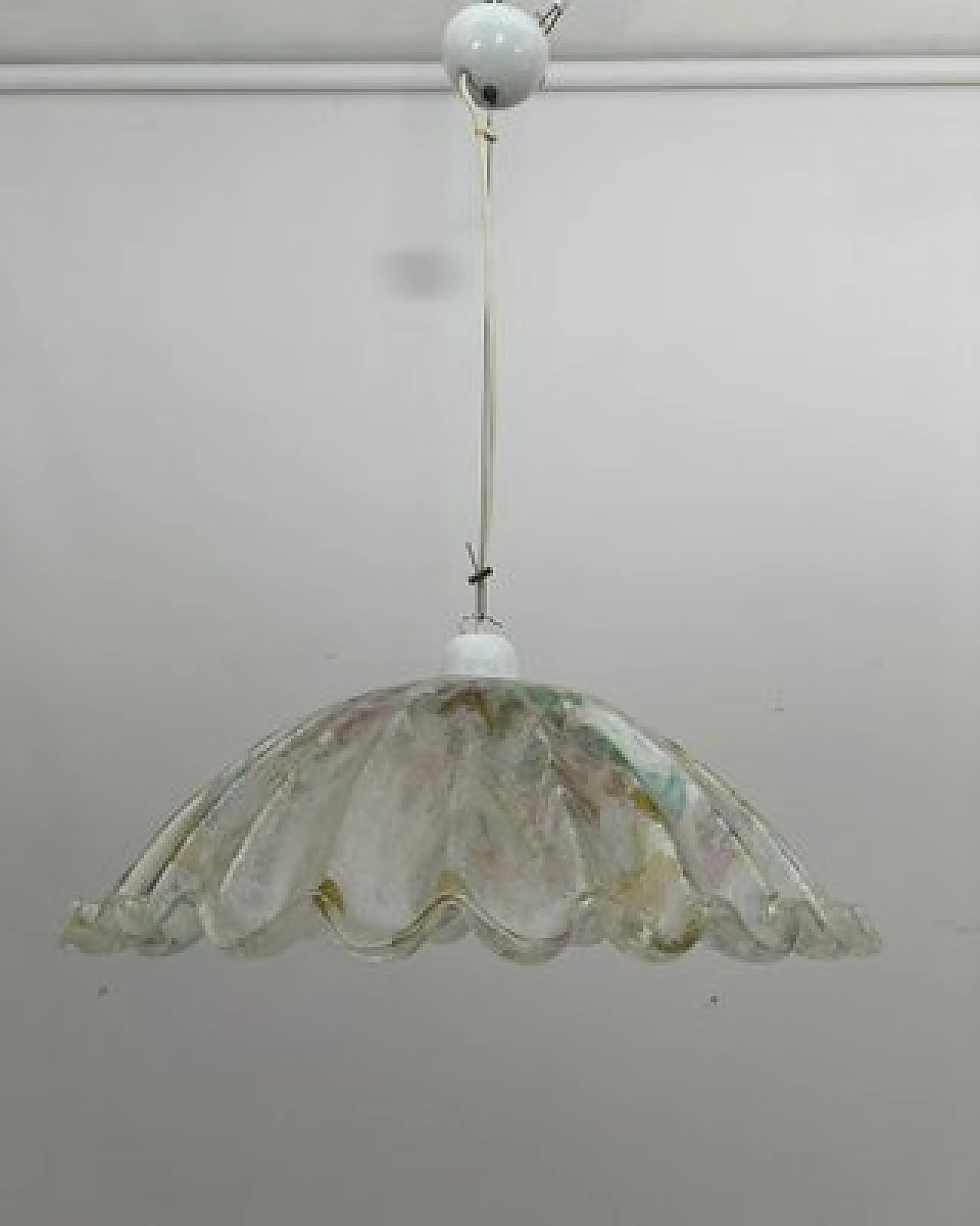 Murano glass ceiling lamp, 1960s 5