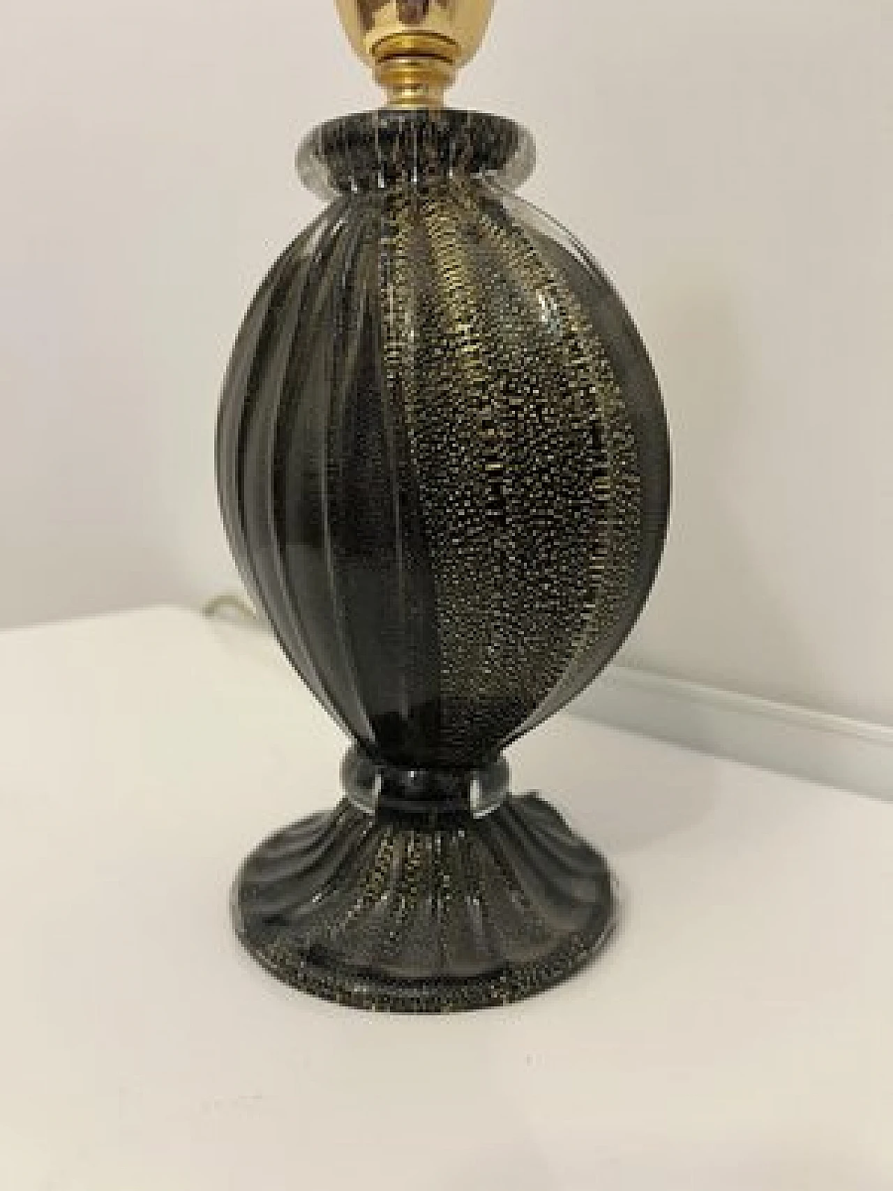 Pair of Murano glass lamps, 1980s 4