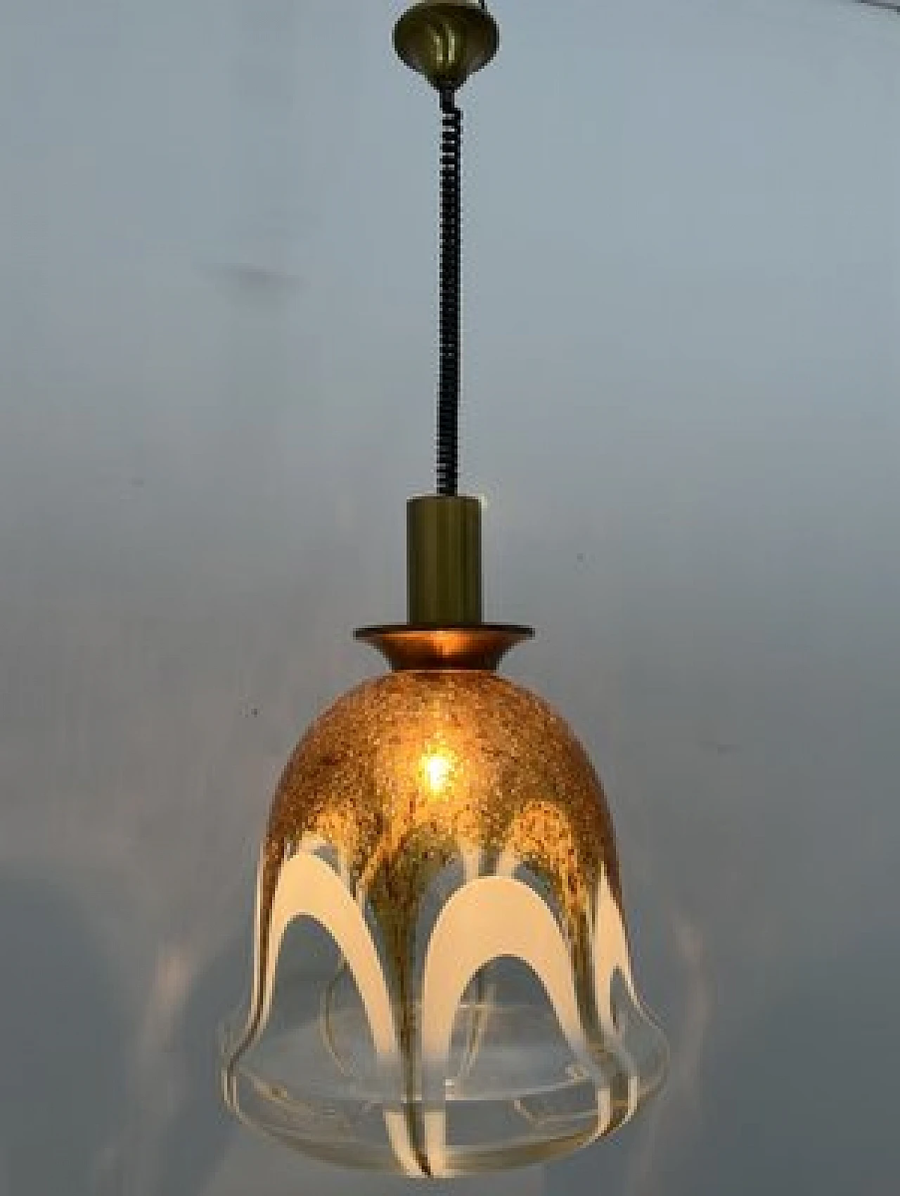 Murano glass pendant lamp, 1970s 2