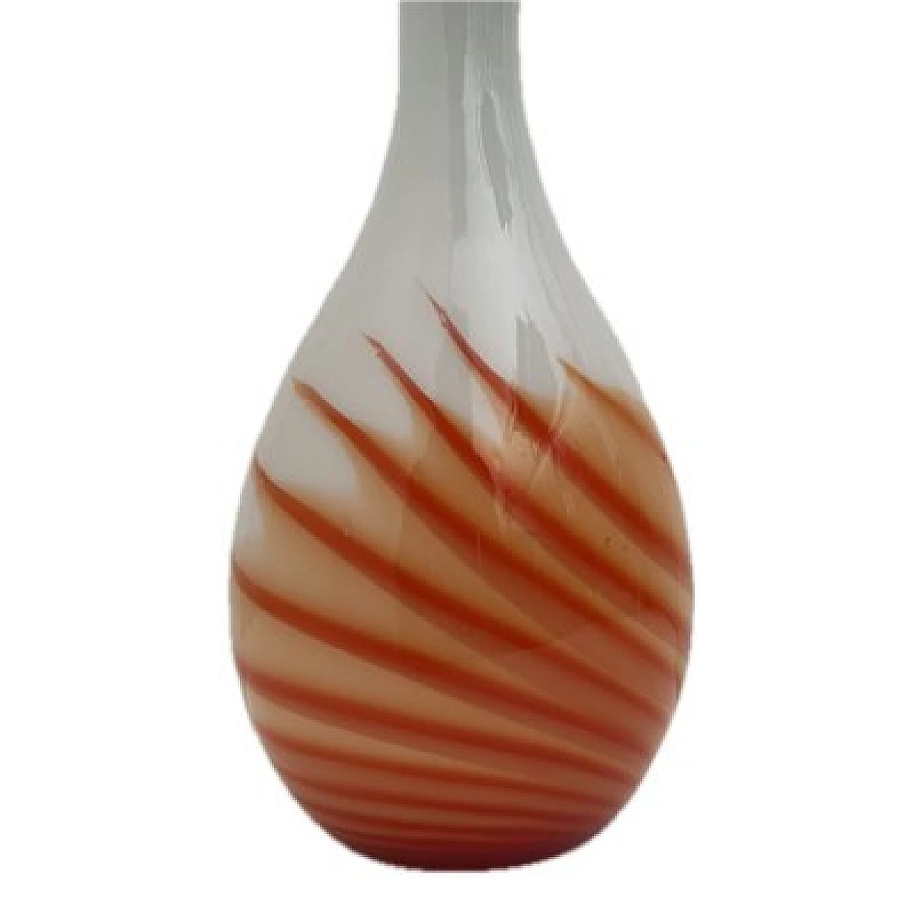 Pop Art vase in opaline glass by Carlo Moretti, 1970s 3