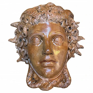 Head of Medusa, terracotta sculpture, 1930s