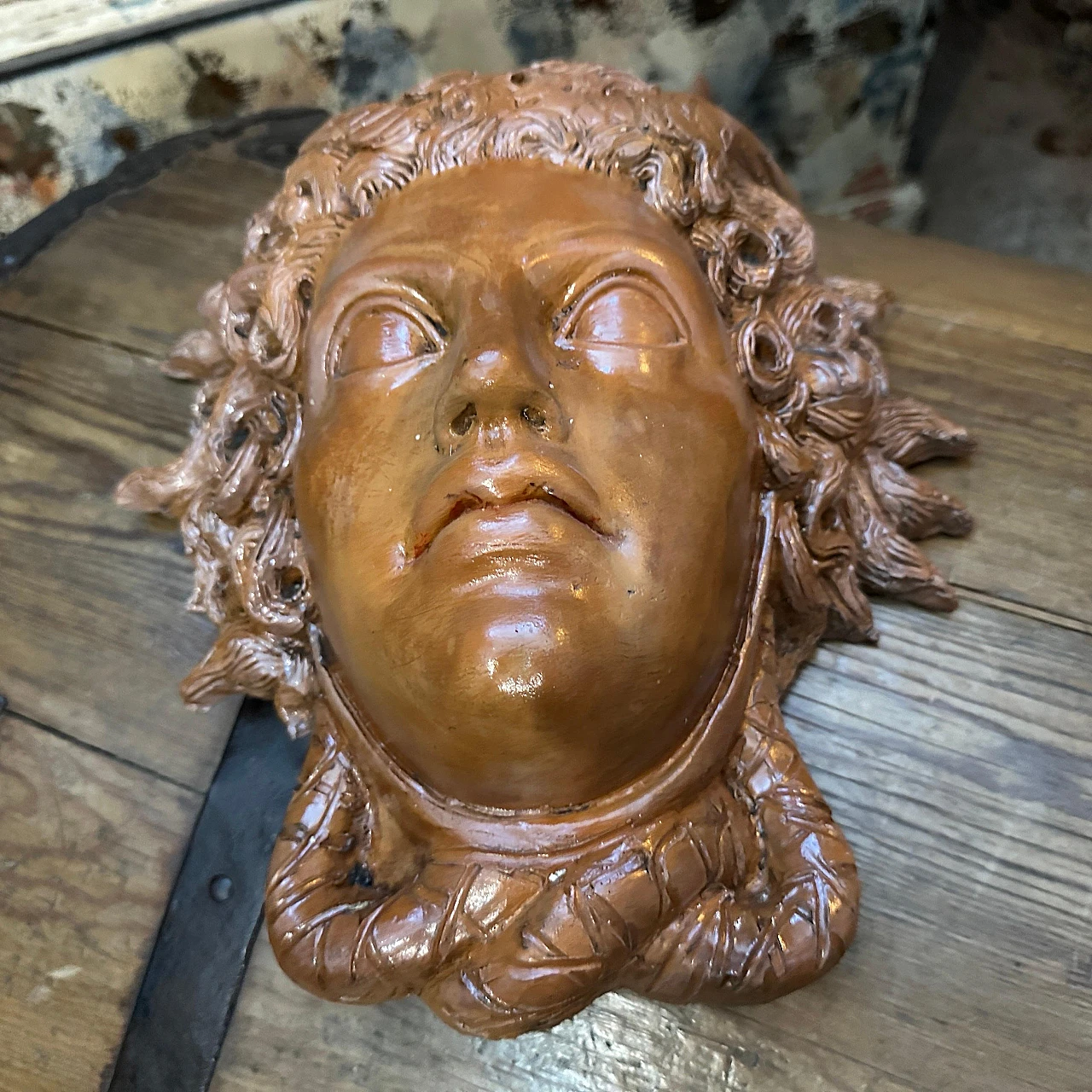 Head of Medusa, terracotta sculpture, 1930s 13