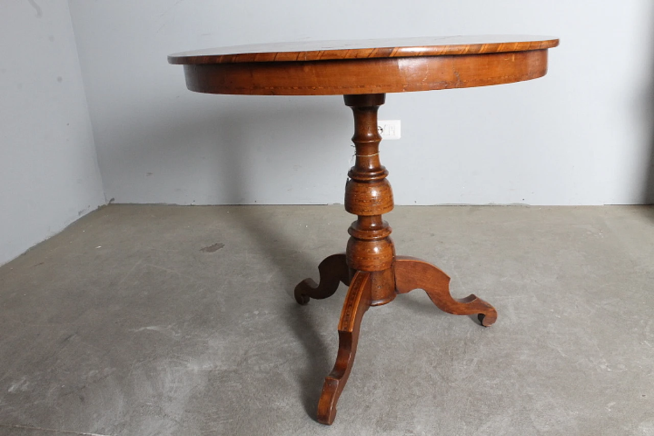 Inlaid Sorrento table with St. Michael and the dragon, 1860 12