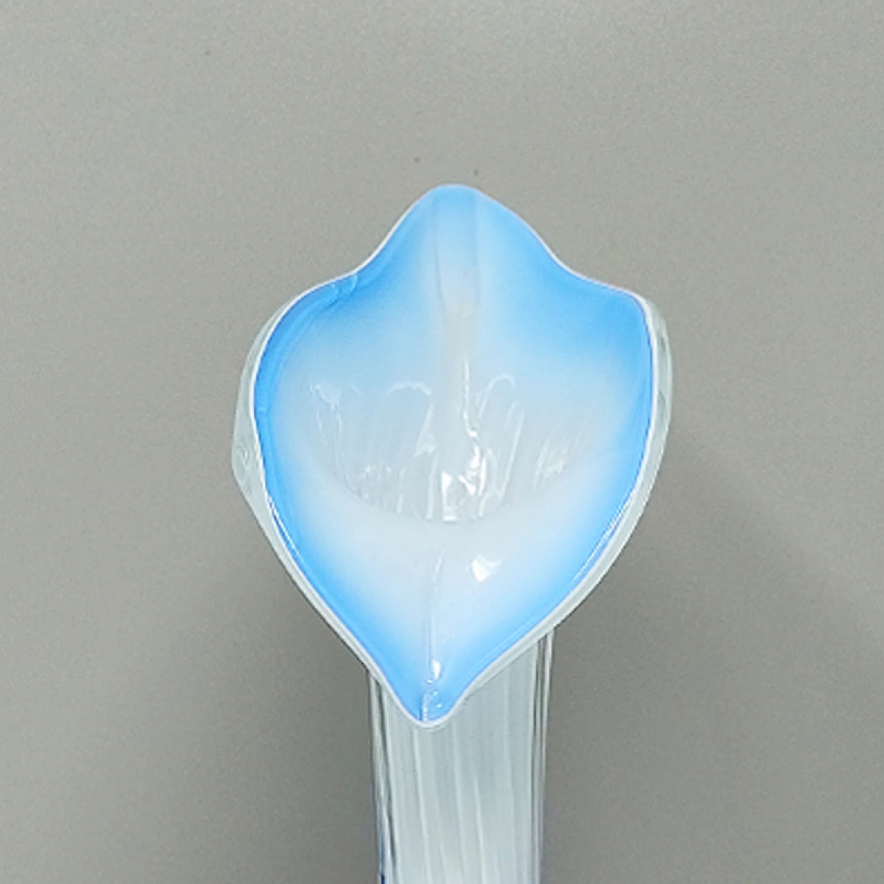 Jack in the Pulpit Calla Lily vase in Murano glass, 1960s 7