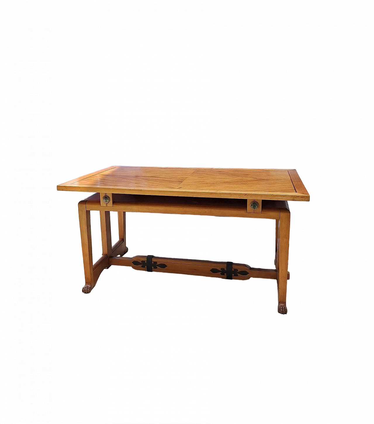 Art Deco pearwood table, 1920s 14