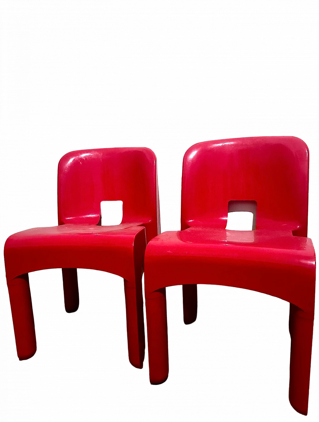 Pair of chairs 4867 by Joe Colombo for Kartell, 1960s 7