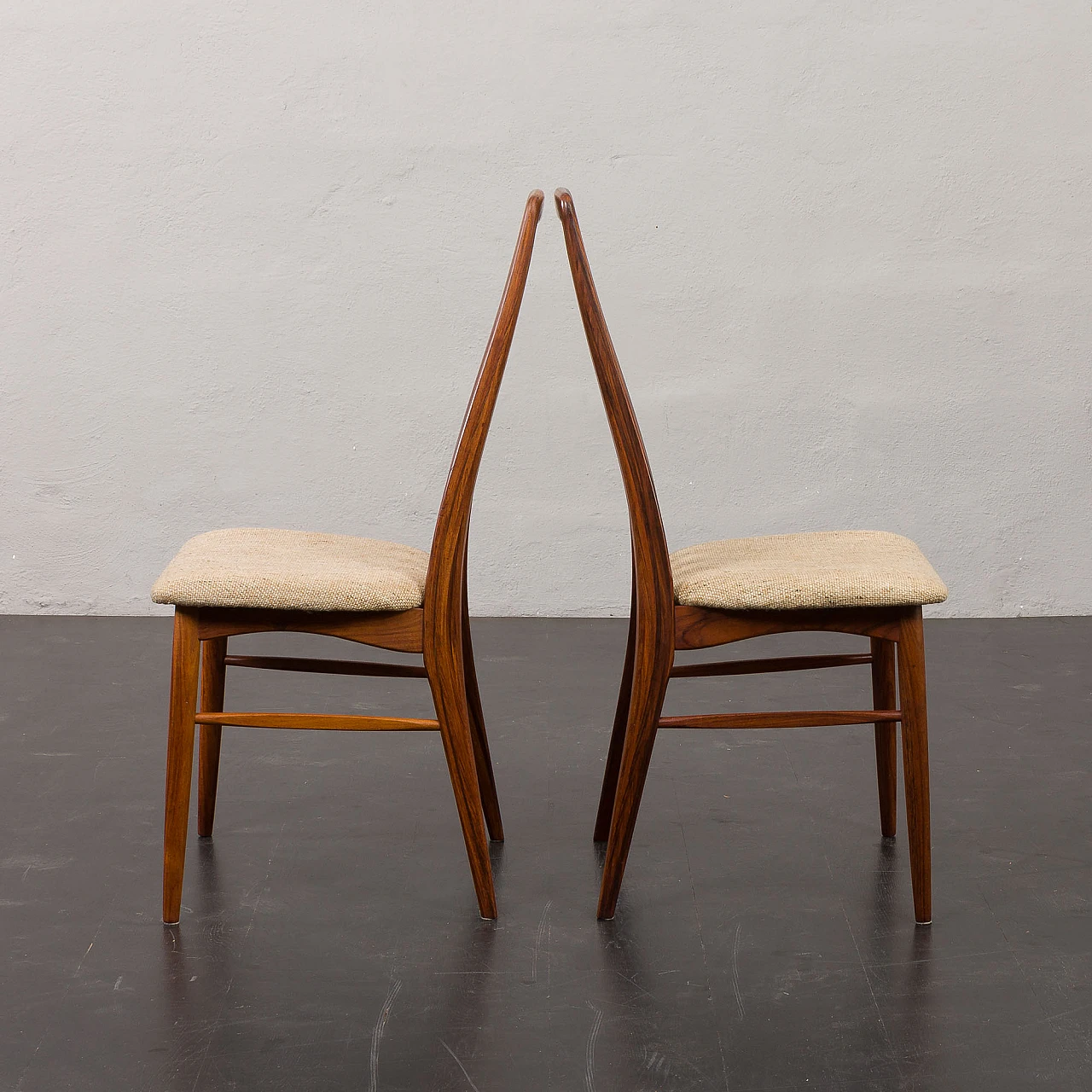 6 Eva chairs by Niels Koefoed for Koefoeds Hornslet, 1960s 22