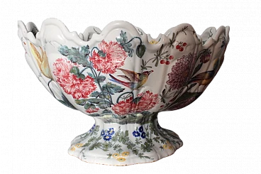 Nove Bassano ceramic centrepiece by Antonibon, 19th century