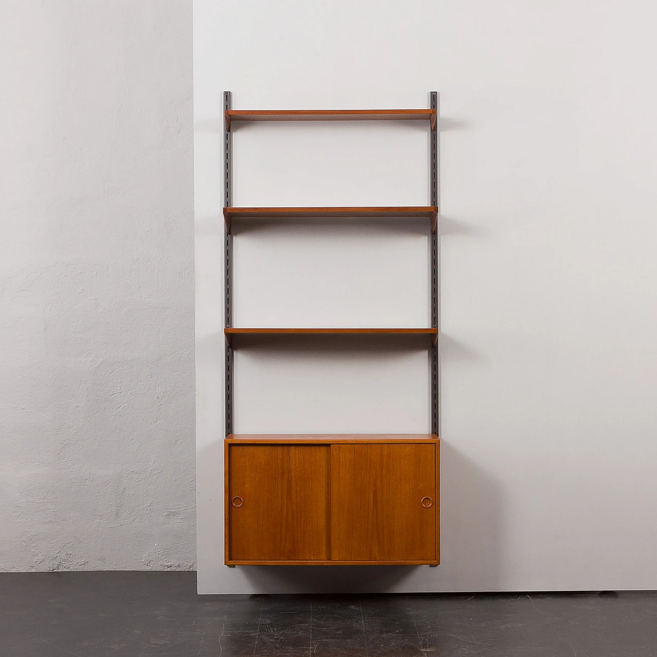 Teak bookcase by Kai Kristiansen for FM Møbler, 1960s 1