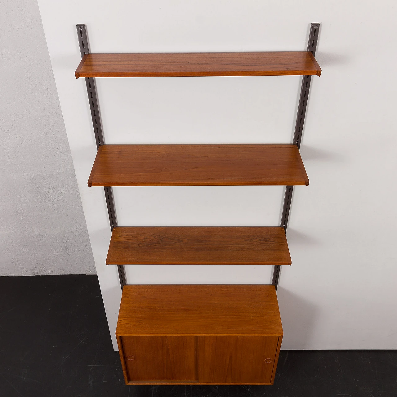 Teak bookcase by Kai Kristiansen for FM Møbler, 1960s 7