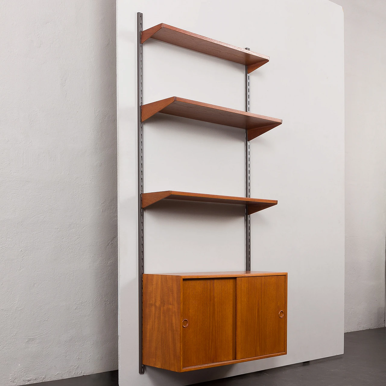 Teak bookcase by Kai Kristiansen for FM Møbler, 1960s 8