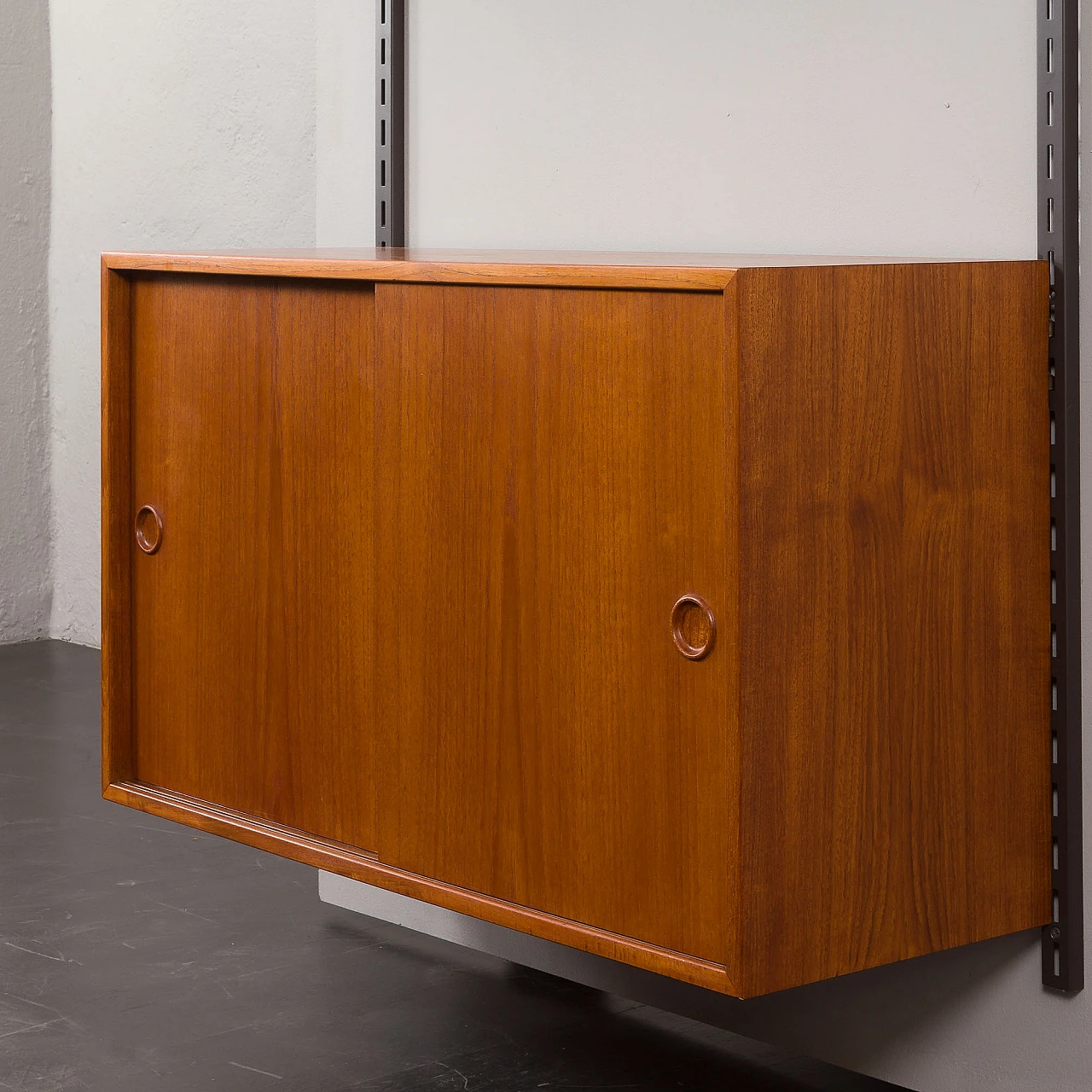 Teak bookcase by Kai Kristiansen for FM Møbler, 1960s 17