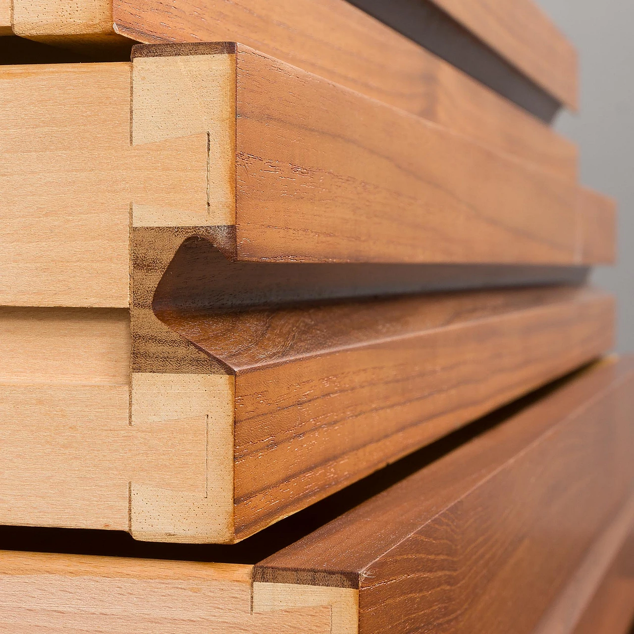 Teak and brass bookcase by Poul Cadovius for Cado, 1960s 8