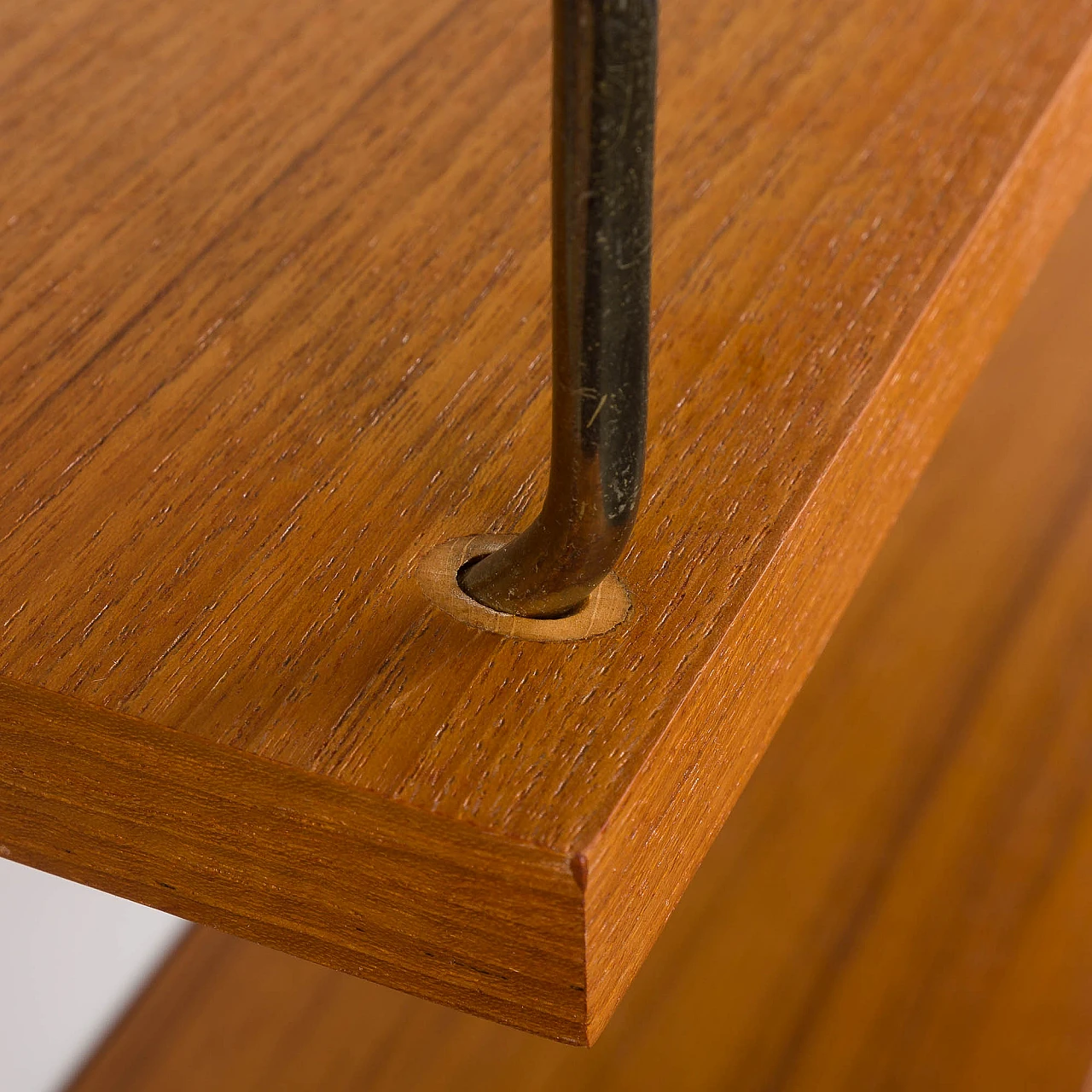 Teak and brass bookcase by Poul Cadovius for Cado, 1960s 9