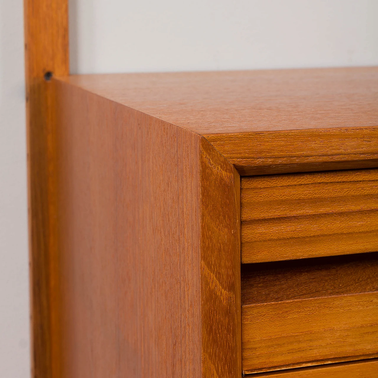 Teak and brass bookcase by Poul Cadovius for Cado, 1960s 11