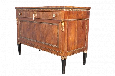 Empire walnut sideboard, 1830