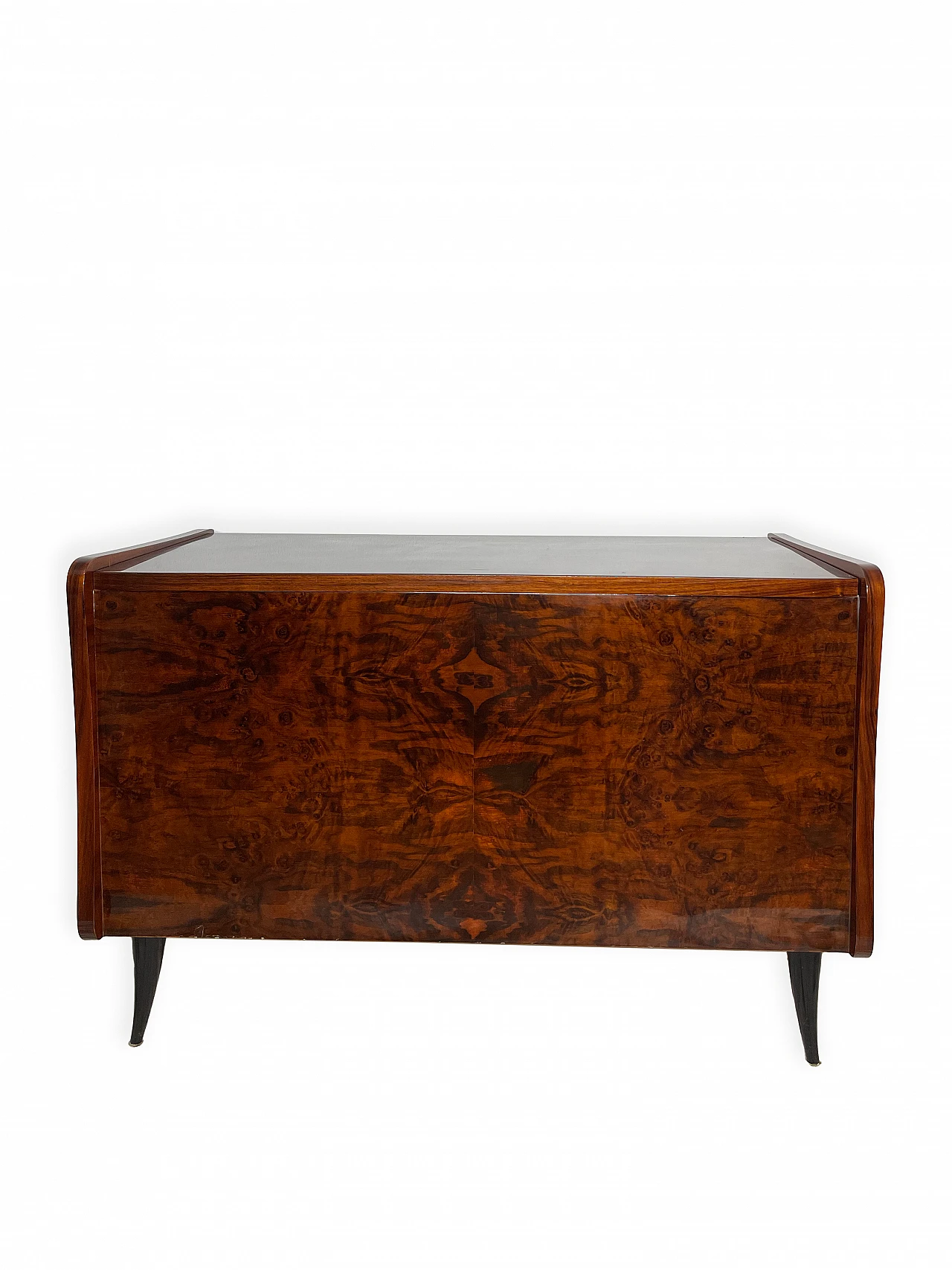 Rosewood storage chest in Art Deco style, 1960s 3